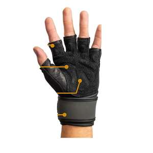 Levantamiento de pesas Guantes de fitness Medio dedo Hombres y mujeres Deportes Guantes de gimnasio Guantes de levantamiento de pesas de calidad - Product Image 2
