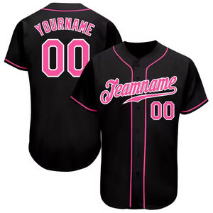 Fabricant OEM Maillots de baseball cousus vierges Maillot de baseball respirant de haute qualité avec sublimation pour hommes - Product Image 6