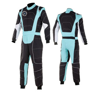 Fabricant OEM Usine Vente en Gros de Vêtements de Sport de Haute Qualité Nouvelle Arrivée Moto Racing Go Kart Combinaison Polyester/Nylon Séchage Rapide - Product Image 4