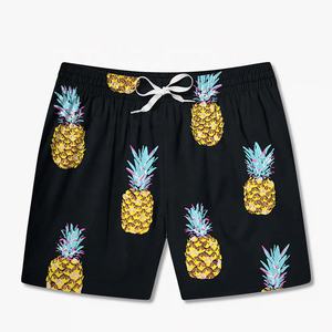 กางเกงขาสั้นชายหาดสไตล์สตรีท สีพื้น แห้งเร็ว ปักโลโก้ได้ ปรับเชือกผูกเอว ผ้าโพลีเอสเตอร์ 100% - Product Image 6