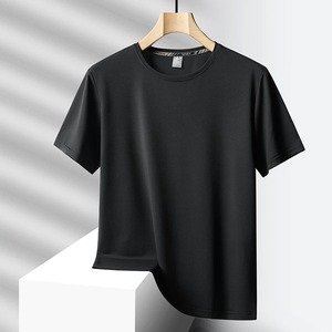 2025 Summer Fashion Oversized <b>Short</b> <b>Sleeve</b> T-<b>Shirt</b> <b>for</b> Men <b>Women</b> Cotton Solid Soft <b>White</b> Black Plus Size Blank Clothing Tops - Product Image 2