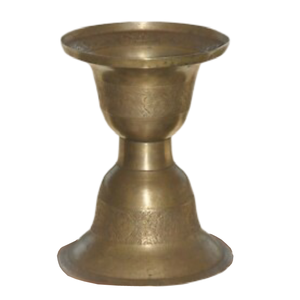 Cuenco de Latón Puro Vintage de Alta Calidad con Grabado y Acabado Pulido para Decoración, Artículo Decorativo Árabe Peekdaan - Product Image 6