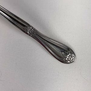 Lot de 5 cuillères à dessert de mariage en laiton coulé d'Inde, parfaites pour les ustensiles de cuisine de table et l'argenterie. - Product Image 3