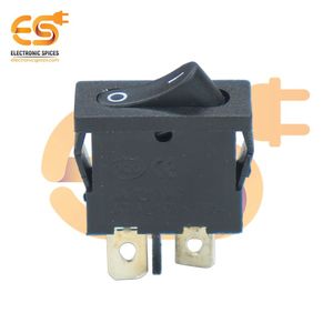 สวิตช์โยก2ขาสีดำ250V สวิตช์โยกสีเดียวความจุในปัจจุบัน T85 4A - Product Image 1