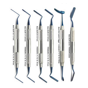 Dental Bone Graft Implant Packer Grafting Carrier Pluggers 6 Pcs - Product Image 1