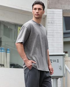 เสื้อยืดล้าง boxy ขนาดใหญ่ - Product Image 2