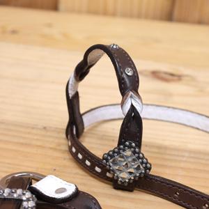 Luxury Western Headstall & Breast Collar Set Premium Horse Tack Designs Luxury Tack Set for Horse Full Draft Horse Full Set - Product Image 5