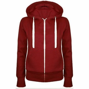 2025 mode tendance nouveau à manches longues grande taille pull en cachemire manteau fermeture éclair à capuche hiver Style numérique plaine teint Techniques - Product Image 5