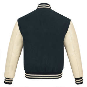 Vestes universitaires tendance et les plus vendues pour hommes, col montant, tissu 100% coton, veste de baseball d'hiver pour hommes - Product Image 2