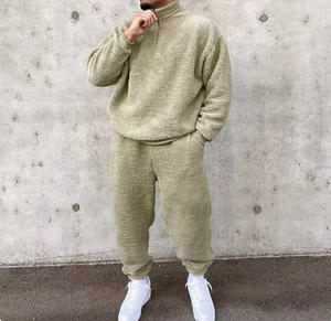 Ensemble de survêtements à capuche surdimensionnés pour hommes, grande taille, nouveau style hiver, qualité supérieure, personnalisable, pour fitness et sport, vente en gros - Product Image 6