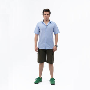 Mens Winter Solid Denim Windbreaker Jacket with Zipper Front Stand Collar Multi-Pocket Outdoor <b>Tactical</b> Design - Product Image 5