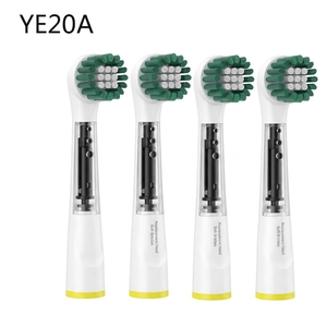 Recambios de cabezales de cepillo de dientes redondos antibacterianos con nanotecnología de plata, genéricos para cepillos eléctricos Oral-B, venta al por mayor, fábrica OEM - Product Image 1