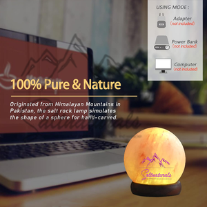 Lámparas de sal del Himalaya de fabricación profesional Lámparas de luna de forma natural de buena calidad más vendidas en estilo Feng Shui de Pakistán - Product Image 4