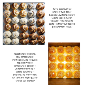 Four rotatif industriel à 64 plateaux avec système à double <span class=keywords><strong>chariot</strong></span> pour grande boulangerie - Product Image 3