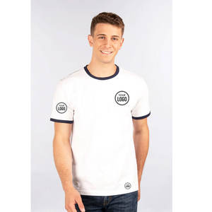 T-shirt rétro personnalisable pour homme, 100% coton, léger, respirant, anti-UV, pour impression personnalisée - Product Image 6