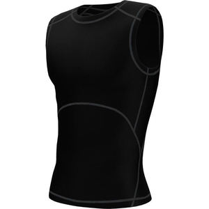 Camisetas sin mangas de gimnasio con estampado personalizado para hombre al por mayor, camiseta lisa sin mangas de gran tamaño de punto transpirable con cuello redondo y Sisa caída, OEM - Product Image 1