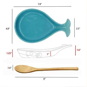 Repose-cuillère en métal artisanal des Highlands du Sud, couleur personnalisée, fait main, écologique, en acier inoxydable, compatible lave-vaisselle - Product Image 3