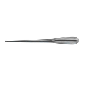 Curette de fusion spinale à dos plat Rectus, taille droite de 11 pouces # Ensemble d'instruments médicaux manuels de qualité médicale ARISTON, 1 tasse, poignée brunie - Product Image 1