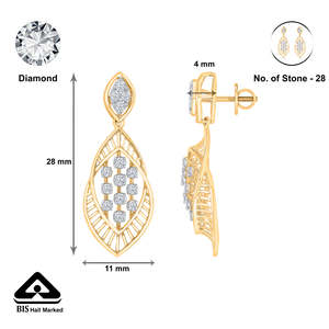 Boucles d'oreilles pendantes plaquées or pour femmes avec perle et zircon, style religieux tendance, bijoux de mariage - Product Image 5
