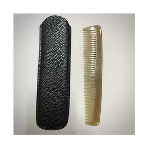 Peine de cuerno hecho a mano de lujo, alta calidad, personalizable, Huong Dang de Vietnam, Modelo 03 - Product Image 5
