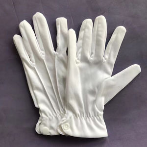 Fast Go Industries Mejor Venta de calidad premium MASON FREE MASONRY Bordado Formal 100% Guantes masónicos de algodón blanco para unisex - Product Image 6