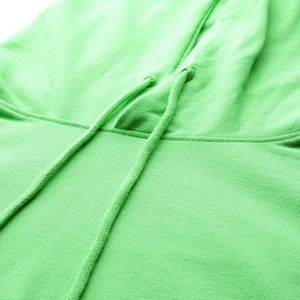 เสื้อมีฮู้ดผ้าคอตตอนขนแกะแบบสวมหัวมีกระเป๋าจิงโจ้สีล้วนสำหรับผู้หญิงทันสมัยสำหรับฤดูหนาวผลิตในอินเดีย - Product Image 3