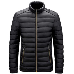 <b>Mens</b> Lightweight Outdoor Puffer <b>Jacket</b> Hooded Insulated Thermal Puffy Winter Heated Running <b>Travel</b> Casual Cotton Outdoor Coat - Product Image 2
