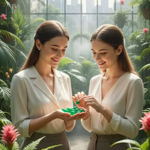 Cabujón de Ónice Verde Natural de Estilo Clásico, Gema Suelta Lisa de Modelo 90, Forma Mixta para Joyería, 20% de Descuento y Regalo - Product Image 2