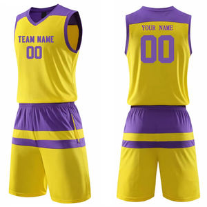 Maillot de basket-ball pour hommes sur mesure uniforme de football américain à col en V avec sublimation et manches courtes - Product Image 1