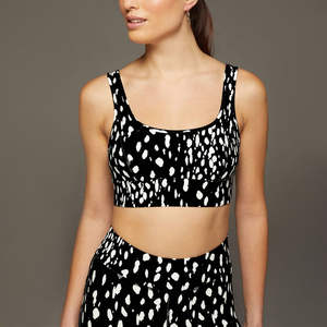 2024 femmes décontracté Gymwear Sexy haute Sublimation Animal imprimé côtelé sans couture Yoga ensemble 2 pièces femmes ensembles - Product Image 1