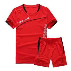 Kits de fútbol de equipo personalizados Fabricante OEM Camisetas de fútbol y pantalones cortos Set Uniformes deportivos al por mayor para clubes Equipos escolares - Product Image 3