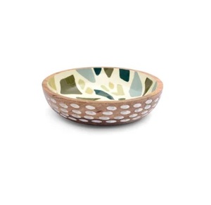 Tazón de Madera de Último Diseño, Vajilla de Calidad Superior para el Hogar, Acabado Esmaltado, Duradero y Ecológico - Product Image 3