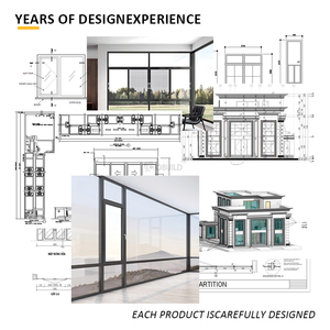 Style industriel personnalisé <span class=keywords><strong>petite</strong></span> <span class=keywords><strong>lucarne</strong></span> à <span class=keywords><strong>toit</strong></span> plat avec verre <span class=keywords><strong>de</strong></span> ventilation automatique et alliage d'aluminium pour villa sous-sol - Product Image 3