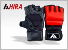 Gants professionnels Mauy Thai & MMA en cuir de vachette et cuir PU pour une utilisation sportive - Product Image 2