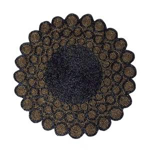 Camino de mesa con cuentas de cristal hecho a mano multifloral, camino con cuentas para sala de estar, comedor, camino de mesa, centro de mesa, decoración moderna para el hogar - Product Image 6