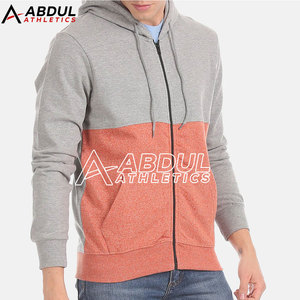 เสื้อฮู้ดซิปสำหรับผู้ชาย100% บริการ OEM - Product Image 2