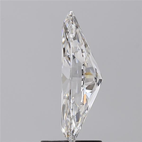 IGI certifié 2.50 CT Antique Moval Cut F Color VS1 Lab Grown Diamond / CVD / HPHT Diamant synthétique R.No. 642443327