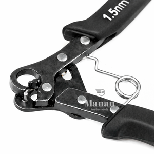 Alicates Compactos de Acero Inoxidable para Hacer Lazos de Joyería, Herramienta de Precisión de 1.5 mm para Dar Forma al Alambre, Mini Alicates para Abalorios de Alta Calidad - Product Image 4