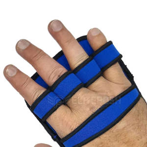 Almohadillas de agarre para levantamiento de pesas de gimnasio de alta calidad hechas a medida 2024, soportes de elevación de cuero a precios - Product Image 5