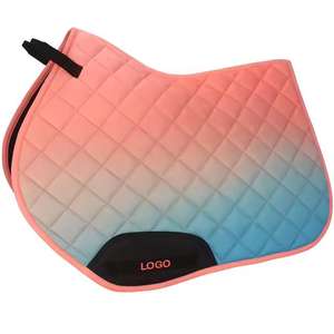 Selle de cheval en coton et polyester de haute qualité, personnalisée, tout usage, confortable, pour l'équitation anglaise, vêtements d'équitation - Product Image 1