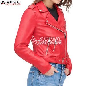 Chaquetas Ligeras de Manga Larga para Mujer, Ropa de Invierno, Chaqueta de Cuero para Mujer, Chaqueta de Cuero Ajustada - Product Image 4
