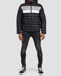 Matériau en nylon et polyester de haute qualité Veste bouffante personnalisée pour hommes Veste bouffante rembourrée en duvet bulle - Product Image 2