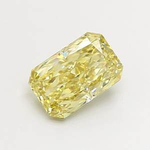 Diamant de laboratoire Radiant 1,51 ct VS1 Jaune clair fantaisie - Product Image 1