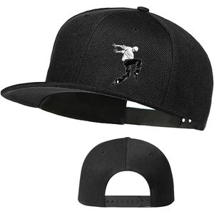 Casquette Snapback à 6 Panneaux avec Logo Personnalisé, Casquette à Visière Plate Hip Hop pour Hommes, Broderie Astronaute de Haute Qualité, Casquette de Baseball Streetwear, Casquettes de Sport - Product Image 2