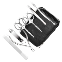 KAAMIR INSTRUMENTS KI-MK-69 Kit de manucure professionnel de haute qualité en acier inoxydable léger, réutilisable, classique et personnalisable