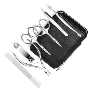 Kit de manucure et pédicure professionnel de haute qualité, léger, réutilisable, 4 en 1, coupe-ongles à ressort unique, outils en acier inoxydable - Product Image 3