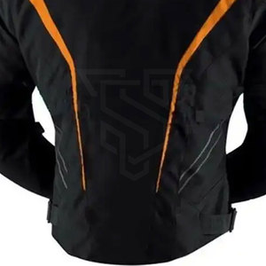 Veste en cuir respirante au design personnalisé pour hommes pour la vente en gros de vêtements de sport de moto et de course automobile - Product Image 5