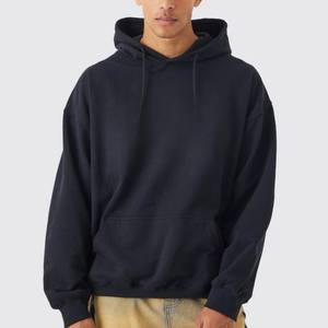 Sudaderas con Capucha para Hombre, Sudaderas Extra Grandes, Estilo Urbano, Hombros Caídos, Algodón Grueso, Bolsillo Funcional - Product Image 4