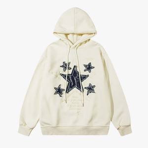 Fabricants de vêtements personnalisés Poids lourd 480 GSM Sweat à capuche épais en éponge française Sweat à capuche pour hommes avec logo personnalisé - Product Image 5