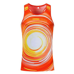 Meilleure vente Service OEM Design hommes respirant grande taille débardeurs tricoté Pakistan meilleure vente sublimation débardeurs hommes - Product Image 2
